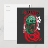Horribiles Halloween Monster Briefkaart (Voorkant / Achterkant)