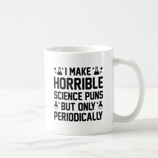 Horrible Science Puns Koffiemok (Rechts)
