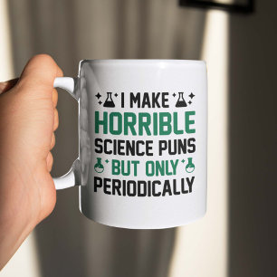 Horrible Science Puns Koffiemok