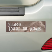 Horrific Evil Horse Misbruiker Verbeurd Medailles Bumpersticker (Op auto)