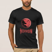 HORRON Blood Moon Logo  T-shirt (Voorkant)