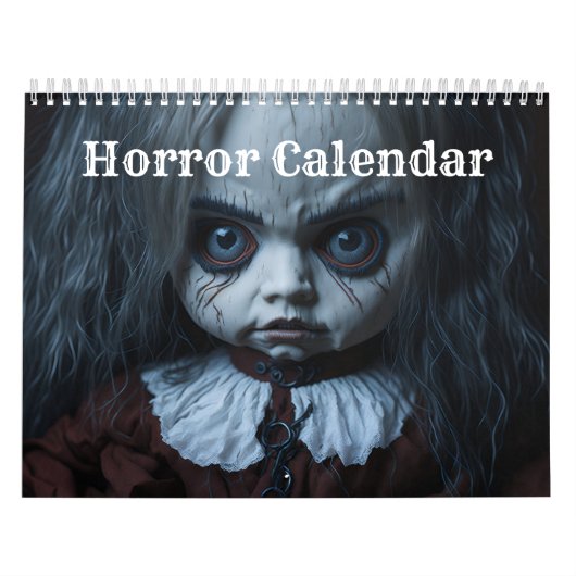 Horror 2026 kalender (Hoes)