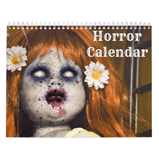 Horror 2026 kalender (Hoes)