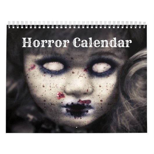 Horror 2027 kalender (Hoes)