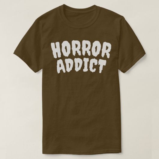 Horror Addict2 T-shirt (Design voorkant)