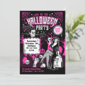  Horror Adult Halloween Kostuumfeest Kaart (Staand voorkant)