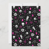  Horror Adult Halloween Kostuumfeest Kaart (Achterkant)