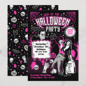  Horror Adult Halloween Kostuumfeest Kaart (Voorkant / Achterkant)