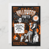  Horror Adult Halloween Kostuumfeest Kaart (Voorkant)