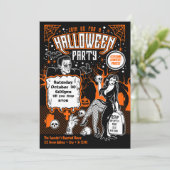  Horror Adult Halloween Kostuumfeest Kaart (Staand voorkant)