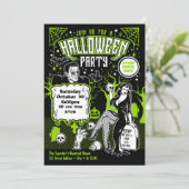  Horror Adult Halloween Kostuumfeest Kaart (Staand voorkant)