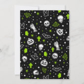  Horror Adult Halloween Kostuumfeest Kaart (Achterkant)