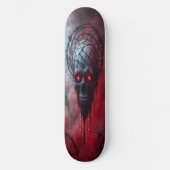 Horror Aesthetic Skull Persoonlijk Skateboard (Voorkant)
