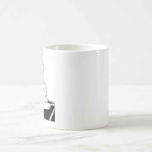 Horror anime art koffiemok (Center)