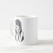 Horror anime girl  koffiemok (Voorkant links)