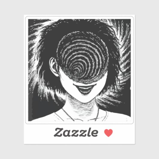 Horror anime girl  sticker (Vel)