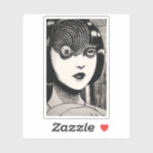 Horror anime girl  sticker (Vel)