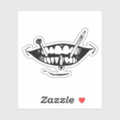 Horror anime kunst sticker (Vel)