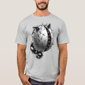 Horror Art Dark Fantasy Monster T-shirt (Voorkant)