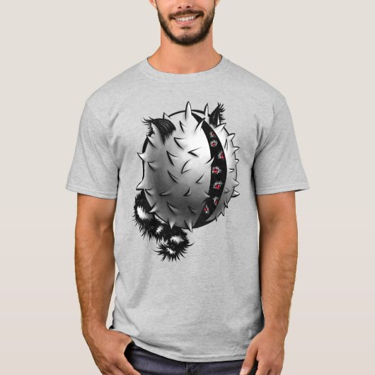 Horror Art Dark Fantasy Monster T-shirt (Voorkant)