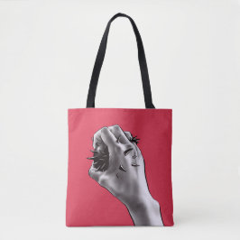 Horror Art: Fist Gothic Tote Bag