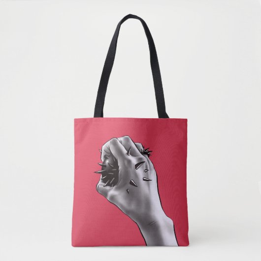 Horror Art: Fist Gothic Tote Bag (Voorkant)