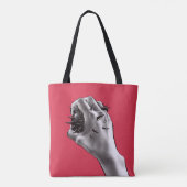Horror Art: Fist Gothic Tote Bag (Achterkant)