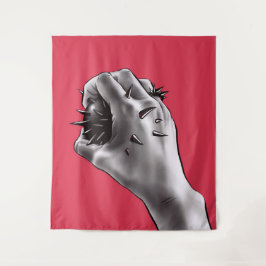 Horror Art: Fist Gothic Wandkleed