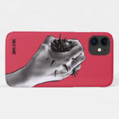 Horror Art gestoken vuist gotische naam Case-Mate iPhone Case (Achterkant (horizontaal))