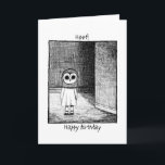 Horror Birthday Scary Creepy Weird Gothic Dark Art Kaart<br><div class="desc">Van gekke grappen tot serieuze romantische uitlatingen, de MiKa Art Zazzle shop heeft iets voor iedereen. Canadees, Japanse geschenken, sieraden, hoesjes voor elektronische apparaten, leuke knoppen, kopjes voor mok, siervoorwerpen, kaarten en posters... . Neem alstublieft wat tijd en kijk rond. Je kunt zelfs iets vinden waarvan je niet wist dat...</div>