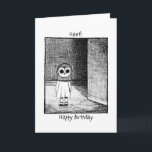 Horror Birthday Scary Creepy Weird Gothic Dark Art Kaart<br><div class="desc">Van gekke grappen tot serieuze romantische uitlatingen, de MiKa Art Zazzle shop heeft iets voor iedereen. Canadees, Japanse geschenken, sieraden, hoesjes voor elektronische apparaten, leuke knoppen, kopjes voor mok, siervoorwerpen, kaarten en posters... . Neem alstublieft wat tijd en kijk rond. Je kunt zelfs iets vinden waarvan je niet wist dat...</div>