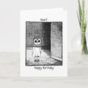 Horror Birthday Scary Creepy Weird Gothic Dark Art Kaart
