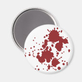 Horror bloedvlekken magneet (Voorkant / Achterkant)
