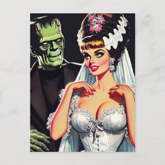  Horror Bride Briefkaart (Voorkant)