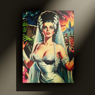 Horror Bride Briefkaart