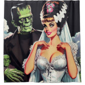  Horror Bride Douchegordijn (Voorkant)