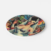 Horror Bride Papieren Bordje (Gekanteld)