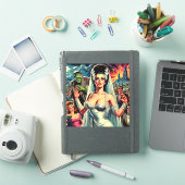 Horror Bride Sticker (iPad Cover)