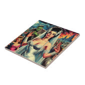  Horror Bride Tegeltje (Zijkant)