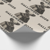 Horror Carnaval Gift Wrap voor Halloween Cadeaupapier (Hoek)
