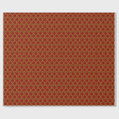 Horror Carpet Wrapping Paper Roll Cadeaupapier (Vlak)