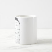 Horror cat anime art koffiemok (Center)