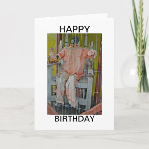 Horror Characters Happy Birthday Card Kaart
