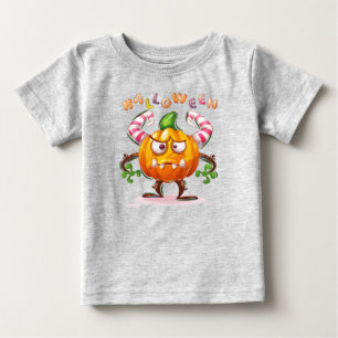 Horror Childish Halloween Pumpkin Crazy