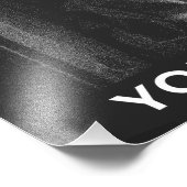 Horror clown smiling creepy foto afdruk (Hoek)