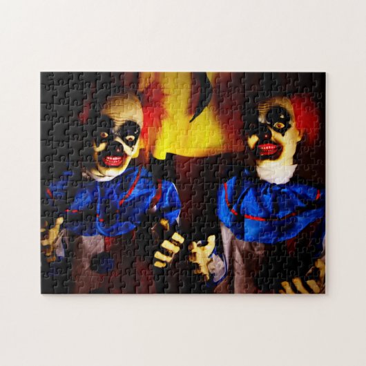 Horror Clowns Jigzaag Puzzle Legpuzzel (Horizontaal)