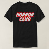 Horror Club T-shirt (Design voorkant)