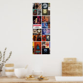 Horror collage poster (Keuken)