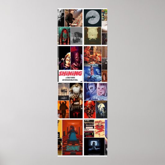 Horror collage poster (Voorkant)
