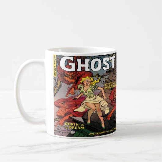Horror  Comic Book Design Coffee Mok Cup (Links)